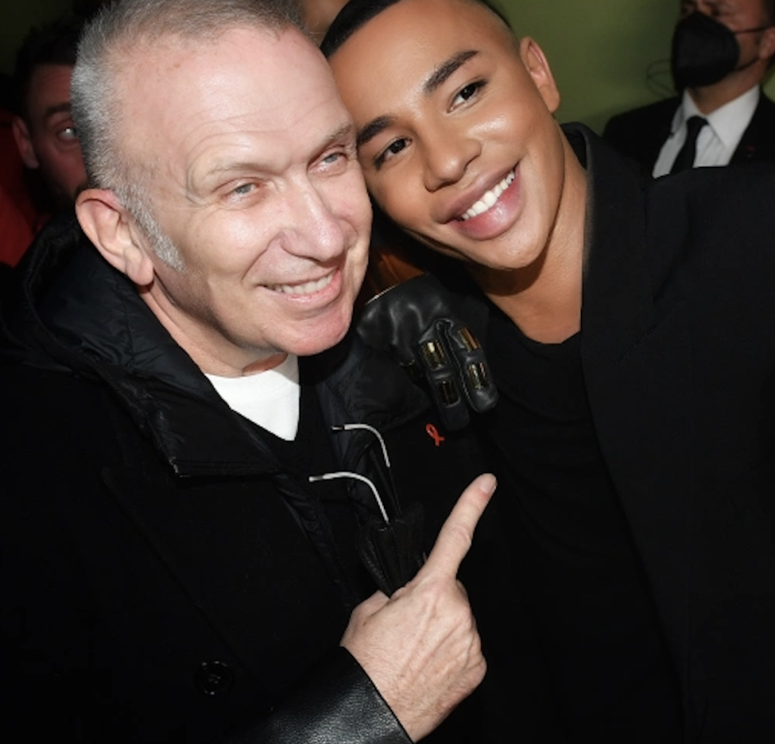 Jean-Paul Gaultier taps Olivier Rousteing as guest couturier