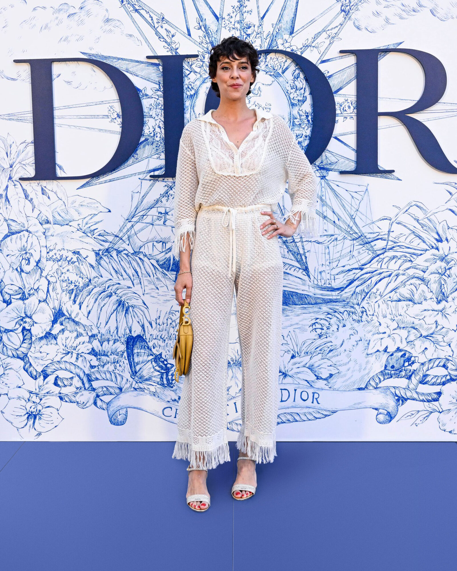 SEVILLE, SPAIN - JUNE 16: Belen Cuesta attends &quot;Crucero Collection&quot; fashion show presentation by Dior at Plaza de España on June 16, 2022 in Seville, Spain. (Photo by Carlos Alvarez/Getty Images for Dior)