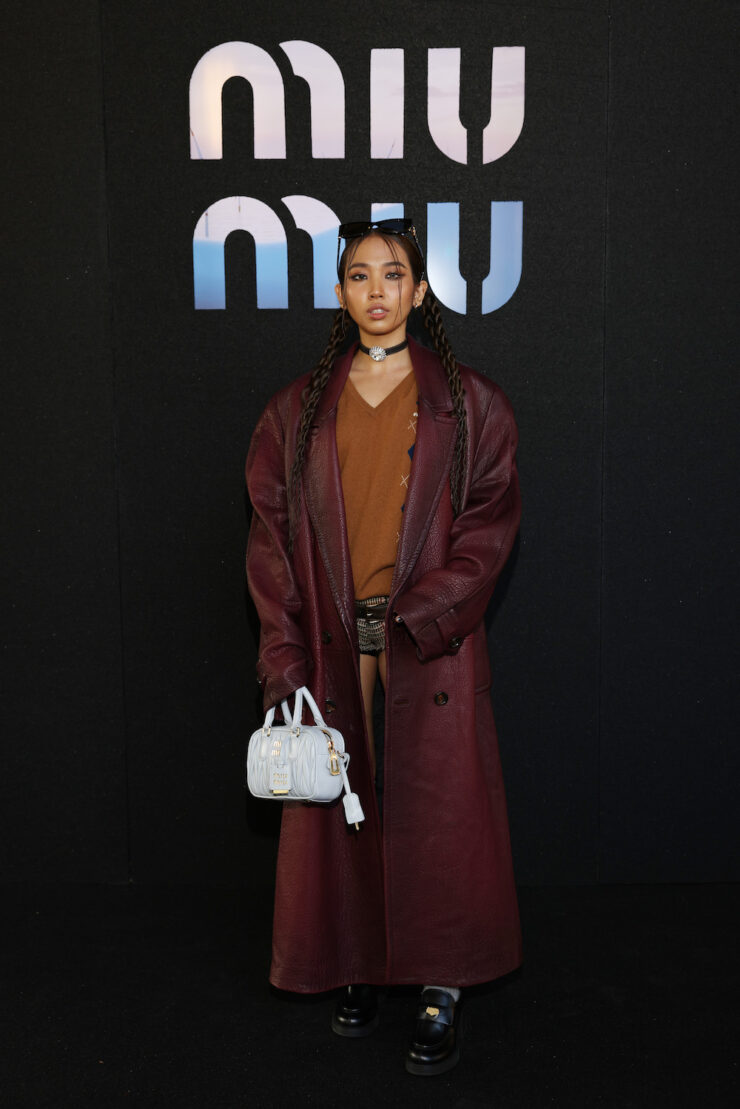 Miu Miu: Photocall - Paris Fashion Week - Womenswear S S 2023 – Rain