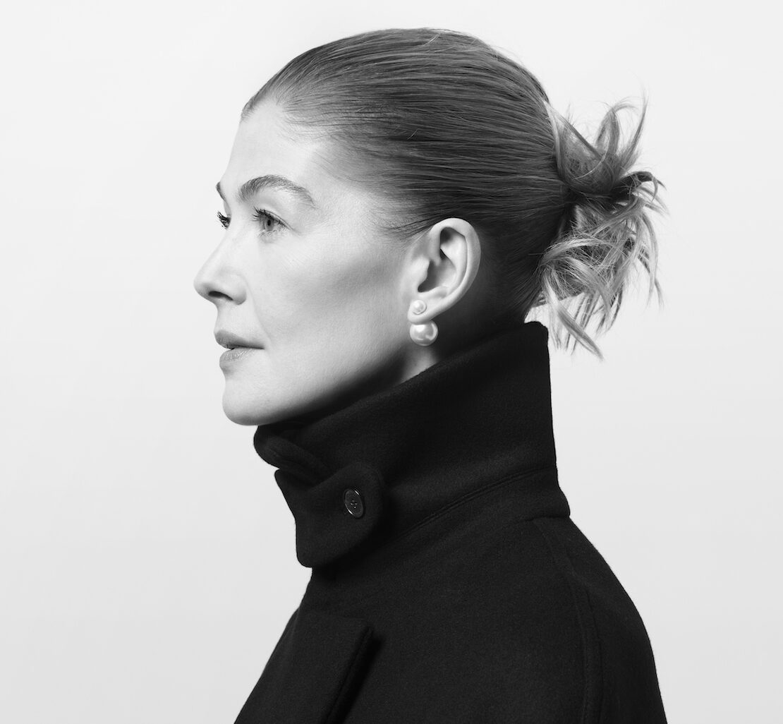 Actress Rosamund Pike shares her story on elegance and empowerment for Dior