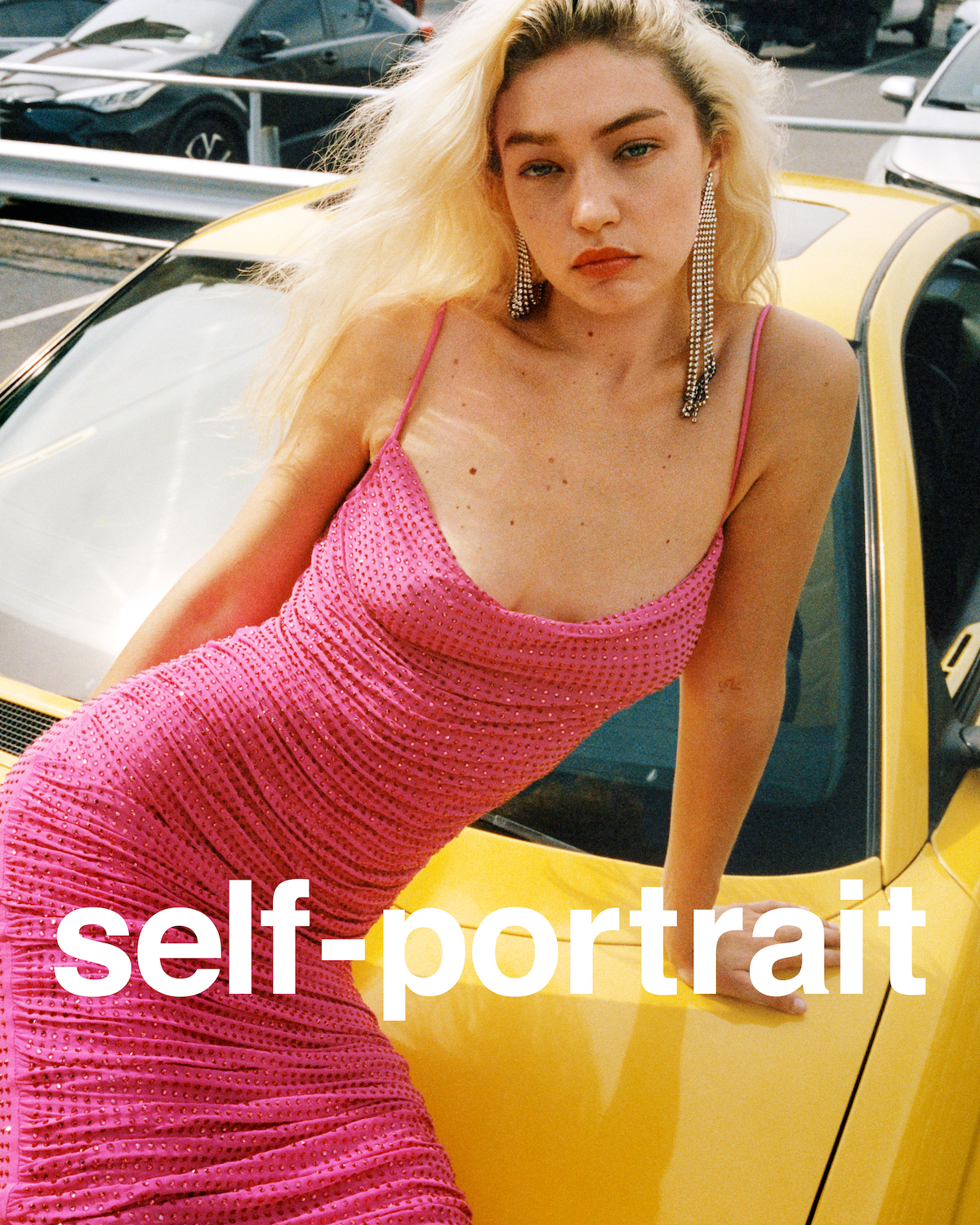 Gigi Hadid for self-portrait