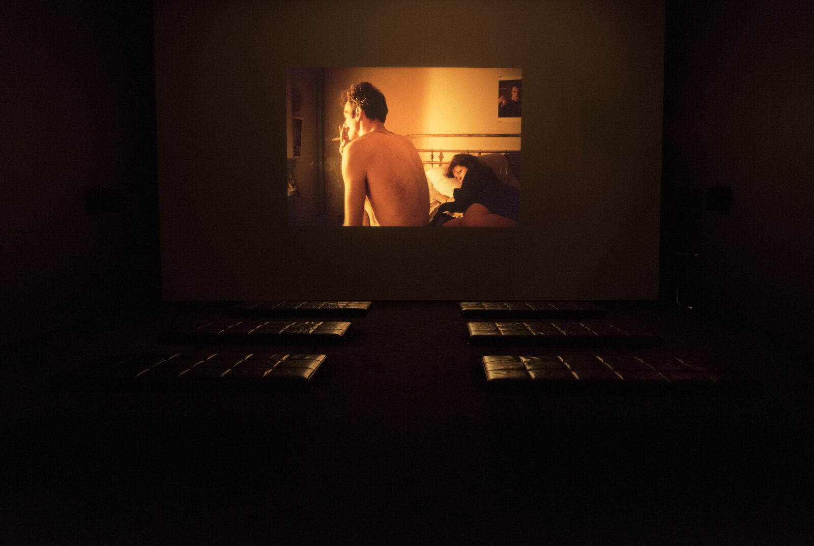 Nan Goldin
The Ballad of Sexual Dependency, 1979–2004
Slideshow with soundtrack, 43 min.
Museum of Modern Art, New York
Installation view, &quot;Nan Goldin: The Ballad of Sexual Dependency,&quot; Museum of Modern Art, New York, June 11, 2016–April 16, 2017
© Nan Goldin
Photo: John Wronn
Courtesy the artist and Gagosian