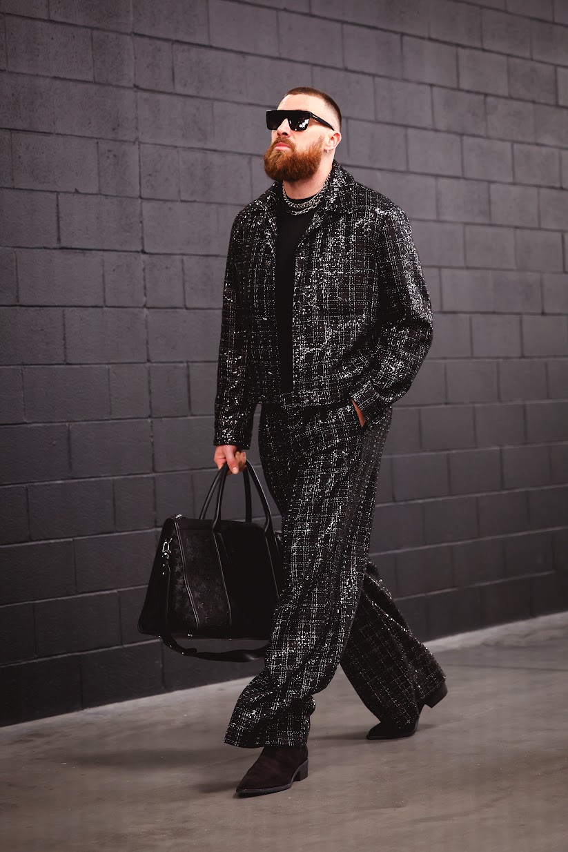 Kansas City Chiefs’ Travis Kelce Captivates in Custom AMIRI Attire at ...